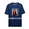 Inspired by Naruto Cosplay Akatsuki Uchiha Itachi T-shirt Pure Cotton Print Printing T-shirt For Men