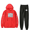 Inspired by Naruto Cosplay Akatsuki Uchiha Pants Outfits Polyester / Cotton Blend Print Printing Pants For Men