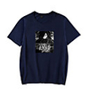 Inspired by Naruto Cosplay Akatsuki Uchiha T-shirt Polyester / Cotton Blend Print Printing T-shirt For Men