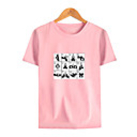 Inspired by Naruto Cosplay Akatsuki Uchiha T-shirt Polyester / Cotton Blend Print Printing T-shirt For Men