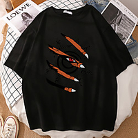 Inspired by Naruto Cosplay Cosplay Costume T-shirt 100% Polyester Print T-shirt For Women