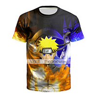 Inspired by Naruto Cosplay Costume T-shirt Polyster Print Printing T-shirt For Women