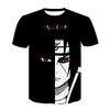 Inspired by Naruto Hatake Kakashi Anime Cartoon Polyester / Cotton Blend 3D 3D Harajuku Graphic T-shirt For Men