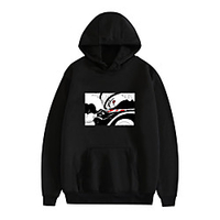 Inspired by Naruto Hatake Kakashi Cosplay Costume Hoodie Polyester / Cotton Blend Graphic Prints Printing Harajuku Graphic Hoodie For Women