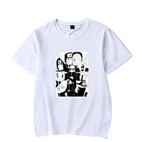 Inspired by Naruto Hatake Kakashi Naruto Uzumaki Cosplay Costume T-shirt Microfiber Graphic Prints Printing T-shirt For Men