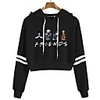 Inspired by Naruto Hatake Kakashi Uchiha Sasuke Uzumaki Naruto Crop Top Hoodie Polyster Pattern Printing Crop Top For Unisex