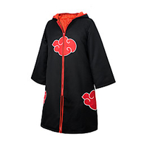 Inspired by Naruto Jyuugo Karin Sasuke Uchiha Anime Cosplay Costumes Japanese Cosplay Tops / Bottoms Anime Long Sleeve Cloak For Unisex