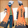 Inspired by Naruto Naruto Uzumaki Anime Cosplay Costumes Japanese Cosplay Suits Print Cloak For Men