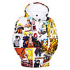 Inspired by Naruto Naruto Uzumaki Cosplay Costume Hoodie Poly / Cotton Print Printing Hoodie For Men