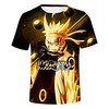 Inspired by Naruto Naruto Uzumaki Cosplay Costume T-shirt Terylene 3D Printing T-shirt For Women