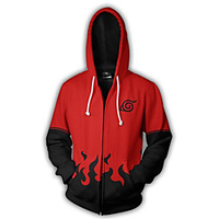 Inspired by Naruto Naruto Uzumaki Hoodie Terylene Cartoon For Women