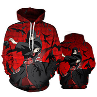 Inspired by Naruto The incense eye of the Naruto Cosplay Costume Hoodie Polyster Print Printing Hoodie For Women