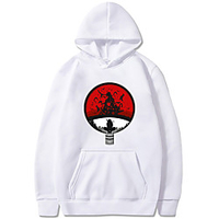 Inspired by Naruto Uchiha Itachi Hoodie Anime 100% Polyester Anime Harajuku Graphic Kawaii Hoodie For Men