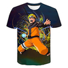 Inspired by Naruto Uchiha Sasuke Anime Cartoon 100% Polyester 3D 3D Harajuku Graphic T-shirt For Women