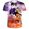 Inspired by Naruto Uchiha Sasuke Anime Cartoon 100% Polyester 3D 3D Harajuku Graphic T-shirt For Women