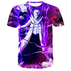 Inspired by Naruto Uchiha Sasuke Anime Cartoon 100% Polyester 3D 3D Harajuku Graphic T-shirt For Women