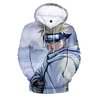 Inspired by Naruto Uchiha Sasuke Anime Cartoon 100% Polyester 3D Harajuku Graphic Kawaii Hoodie For Women
