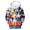 Inspired by Naruto Uchiha Sasuke Anime Cartoon 100% Polyester 3D Harajuku Graphic Kawaii Hoodie For Women