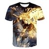 Inspired by Naruto Uchiha Sasuke Anime Cartoon 100% Polyester 3D Harajuku Graphic Kawaii T-shirt For Women