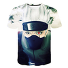 Inspired by Naruto Uchiha Sasuke Anime Cartoon 100% Polyester 3D Harajuku Graphic Kawaii T-shirt For Women