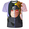 Inspired by Naruto Uchiha Sasuke Anime Cartoon 100% Polyester 3D Harajuku Graphic Kawaii T-shirt For Women