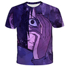 Inspired by Naruto Uchiha Sasuke Anime Cartoon 100% Polyester 3D Harajuku Graphic Kawaii T-shirt For Women