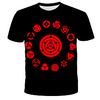 Inspired by Naruto Uchiha Sasuke Anime Cartoon 100% Polyester 3D Harajuku Graphic Kawaii T-shirt For Women