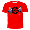 Inspired by Naruto Uchiha Sasuke Anime Cartoon 100% Polyester 3D Harajuku Graphic Kawaii T-shirt For Women