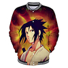 Inspired by Naruto Uchiha Sasuke Anime Cartoon Polyster Anime 3D Harajuku Graphic Outerwear For Men