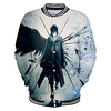 Inspired by Naruto Uchiha Sasuke Anime Cartoon Polyster Anime 3D Harajuku Graphic Outerwear For Men