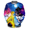 Inspired by Naruto Uchiha Sasuke Anime Cartoon Polyster Anime 3D Harajuku Graphic Outerwear For Men