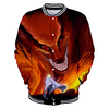Inspired by Naruto Uchiha Sasuke Anime Cartoon Polyster Anime 3D Harajuku Graphic Outerwear For Men