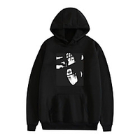 Inspired by Naruto Uchiha Sasuke Cosplay Costume Hoodie Polyester / Cotton Blend Graphic Printing Hoodie For Men