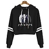 Inspired by Naruto Uchiha Sasuke Uzumaki Naruto Cosplay Costume Crop Top Hoodie Polyester / Cotton Blend Graphic Printing Crop Top For Women