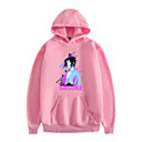Inspired by Naruto Uchiha Sasuke Uzumaki Naruto Cosplay Costume Hoodie Polyester / Cotton Blend Letter Printing Hoodie For Men