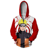 Inspired by Naruto Uzumaki Naruto Anime Cartoon 100% Polyester Anime 3D Harajuku Graphic Outerwear For Men
