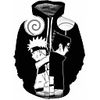Inspired by Naruto Uzumaki Naruto Cosplay Costume Hoodie Plush Fabric 3D Printing Hoodie For Men