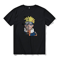 Inspired by Naruto Uzumaki Naruto T-shirt Anime 100% Polyester Anime Harajuku Graphic Kawaii T-shirt For Men