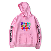 Inspired by Never Broke Again Young Boy Cosplay Costume Hoodie Polyester / Cotton Blend Graphic Printing Harajuku Graphic Hoodie For Men