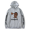 Inspired by Never Broke Again Young Boy Cosplay Costume Hoodie Polyester / Cotton Blend Graphic Printing Hoodie For Men