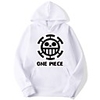 Inspired by One Piece Cosplay Hoodie Polyester / Cotton Blend Graphic Prints Printing Hoodie For Men