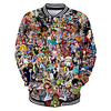 Inspired by One Piece Monkey D. Luffy Anime Cartoon Polyster Anime 3D Harajuku Graphic Outerwear For Men