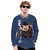 Inspired by One Piece Monkey D. Luffy Anime Cartoon Polyster Anime 3D Harajuku Graphic Outerwear For Men