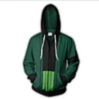 Inspired by One Piece Monkey D. Luffy Cosplay Costume Hoodie Terylene 3D Printing Hoodie For Men