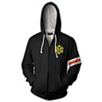 Inspired by One Piece Monkey D. Luffy Cosplay Costume Hoodie Terylene 3D Printing Hoodie For Men