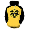 Inspired by One Piece Monkey D. Luffy Cosplay Costume Hoodie Terylene 3D Printing Hoodie For Men