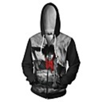 Inspired by One Piece Monkey D. Luffy Cosplay Costume Hoodie Terylene 3D Printing Hoodie For Men