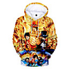 Inspired by One Piece Monkey D. Luffy Cosplay Costume Hoodie Terylene 3D Printing Hoodie For Men