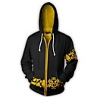 Inspired by One Piece Monkey D. Luffy Cosplay Costume Hoodie Terylene 3D Printing Hoodie For Men