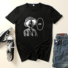 Inspired by One Piece Monkey D. Luffy Cosplay Costume T-shirt Polyester / Cotton Blend Graphic Prints Printing Harajuku Graphic T-shirt For Women